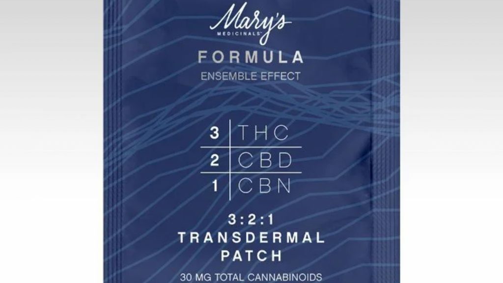Transdermal Patch: Mary's Medicinals 