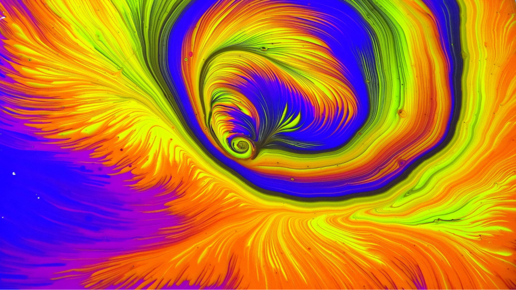 Tie dye psychedelic swirl 